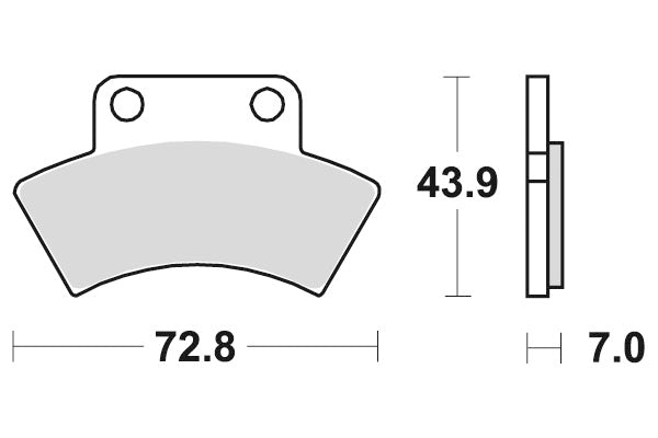 Sbs Jarrupalat Racing Sintered