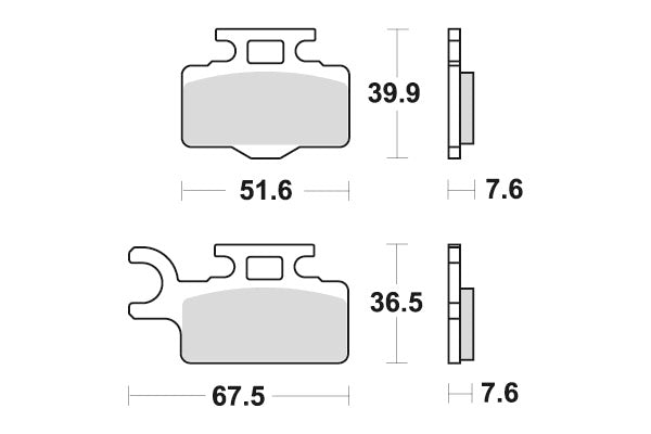 Sbs Jarrupalat Racing Sintered