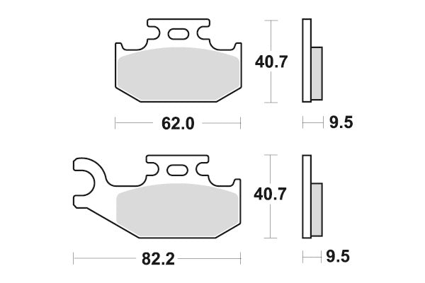 Sbs Jarrupalat Racing Sintered