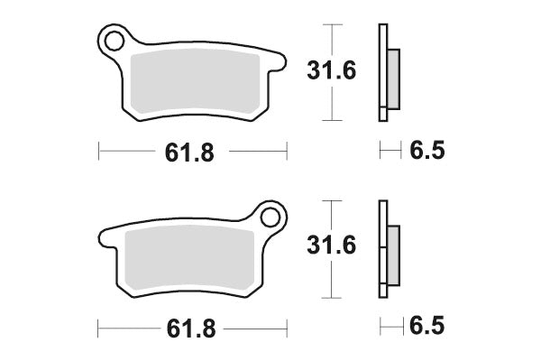 Sbs Jarrupalat Racing Sintered