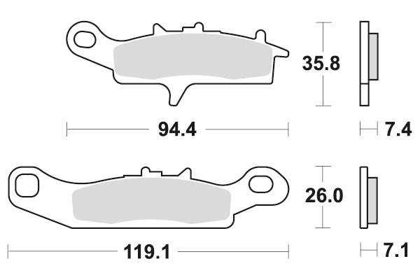 Sbs Jarrupalat Racing Sintered
