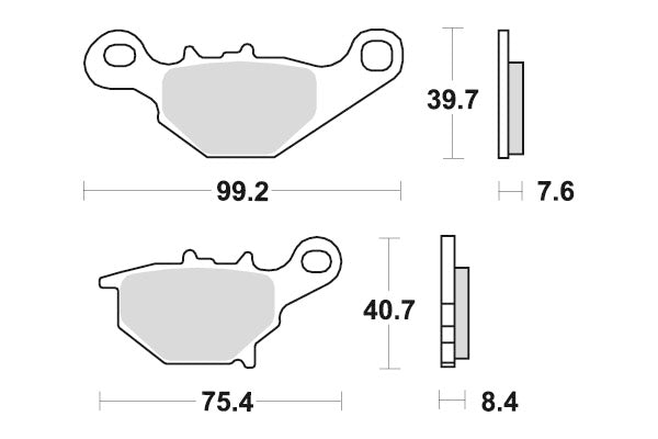 Sbs Jarrupalat Racing Sintered