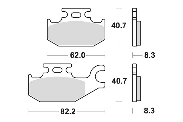 Sbs Jarrupalat Racing Sintered