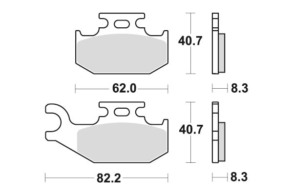 Sbs Jarrupalat Racing Sintered