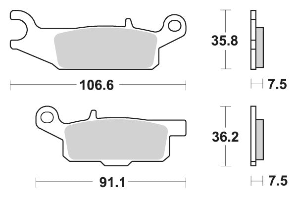 Sbs Jarrupalat Racing Sintered