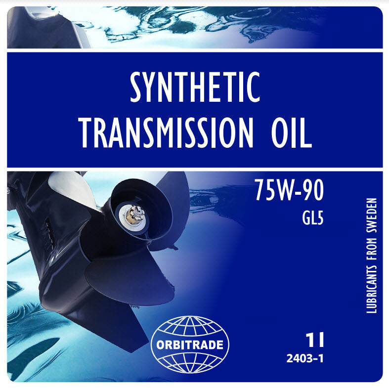 Orbitrade Gearcase oil synthetic 75w90, 210L
