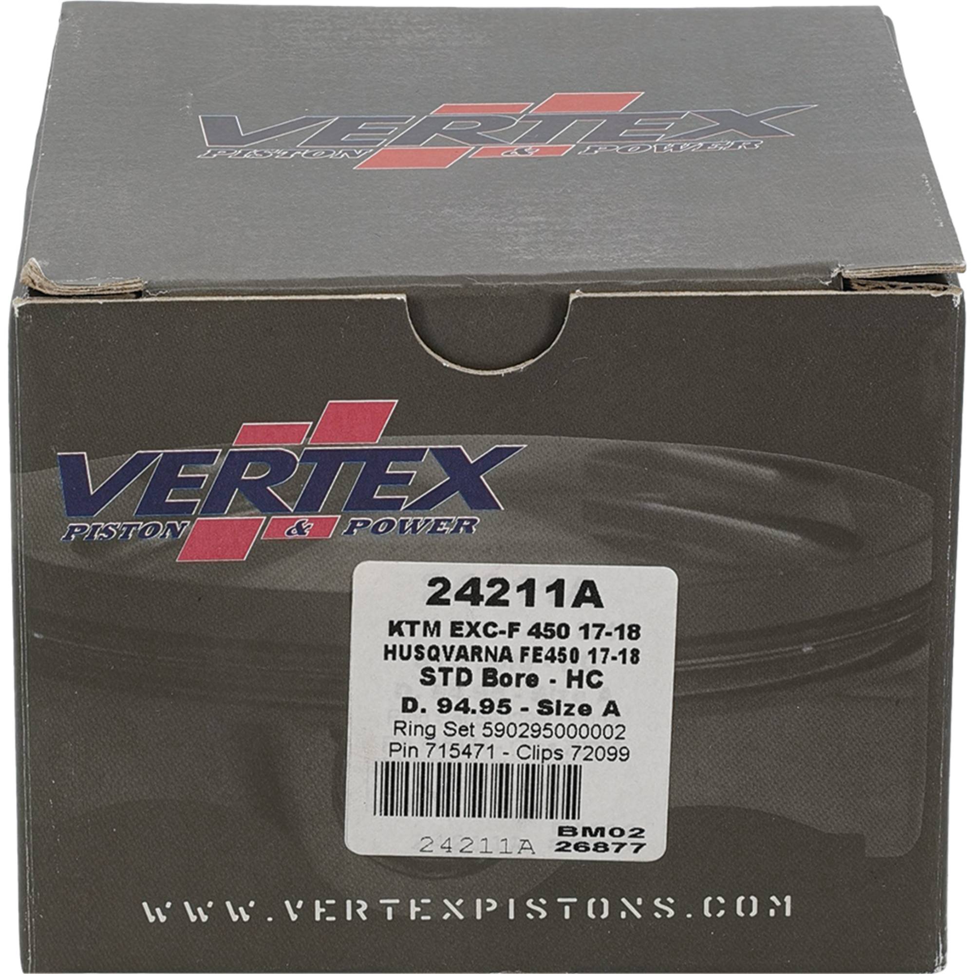 Vertex Piston kit KTM EXC450F Compr 12,8:1 2017-24 94,97mm