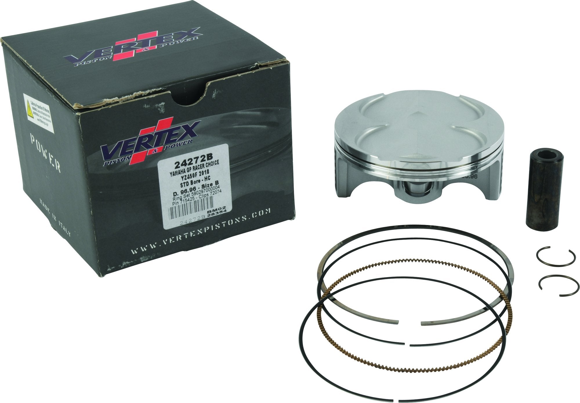Vertex Piston kit YA YZ450F GP-Racer Compr 13,3:1 2018-19 96,95mm