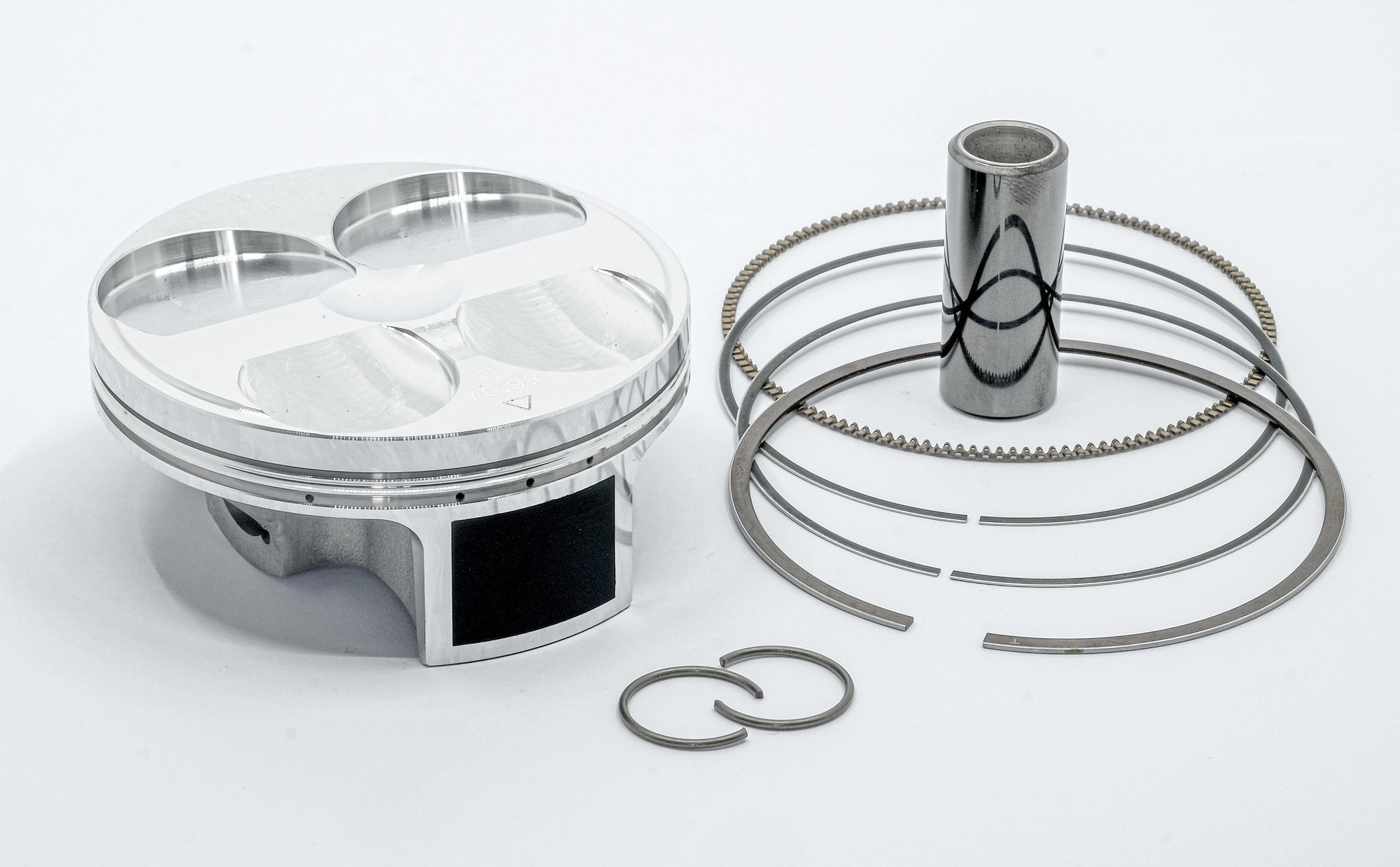 Vertex Piston kit YA Compr 13,8:1YZ250F 19-.. WR250F 20-.. XX250F 22-.. 76,96mm