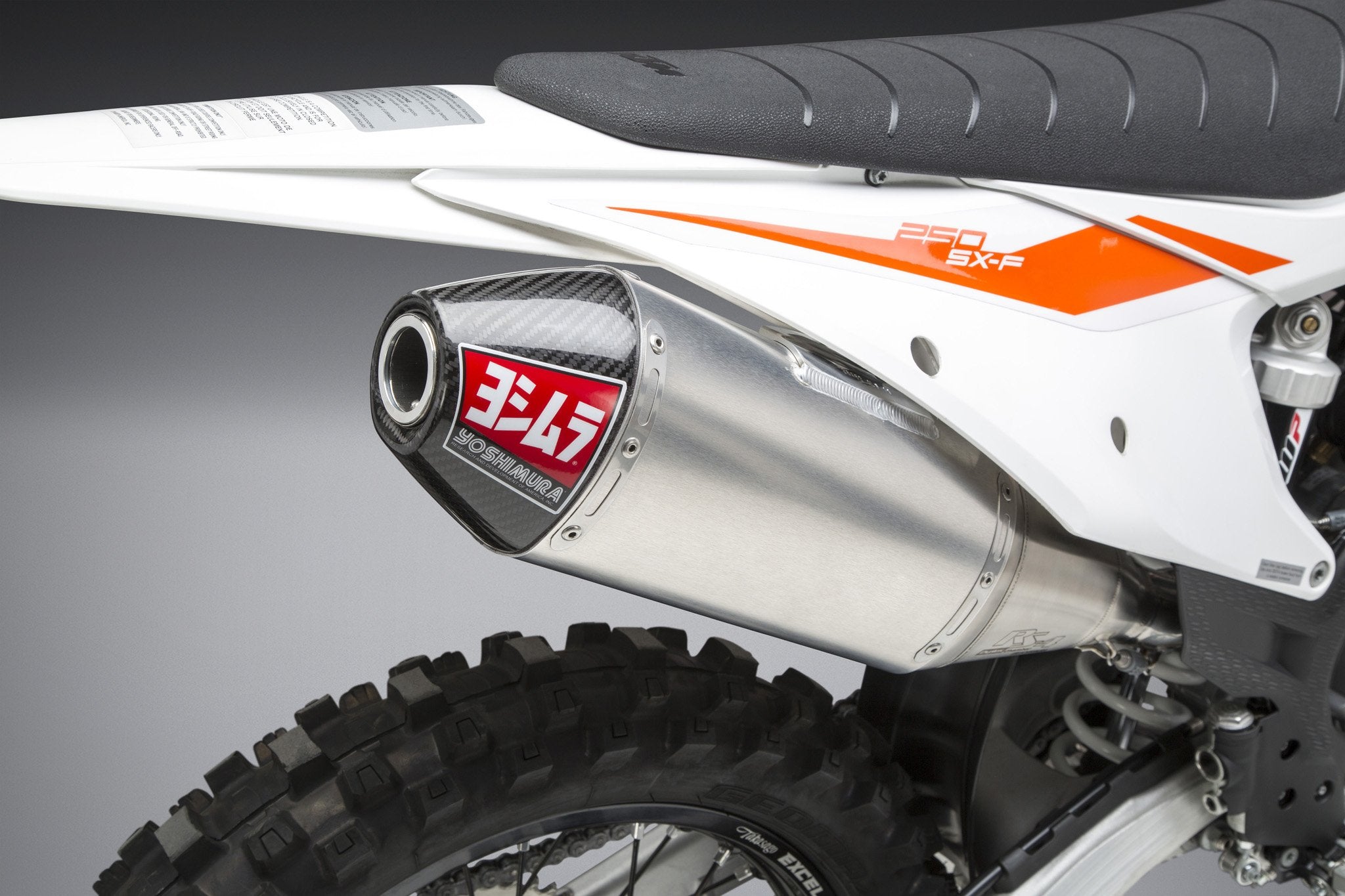 Yoshimura Slip-On Ktm/Husqvarna 250/350 19-22 Signature Rs-4 So Ss-Al-Cf