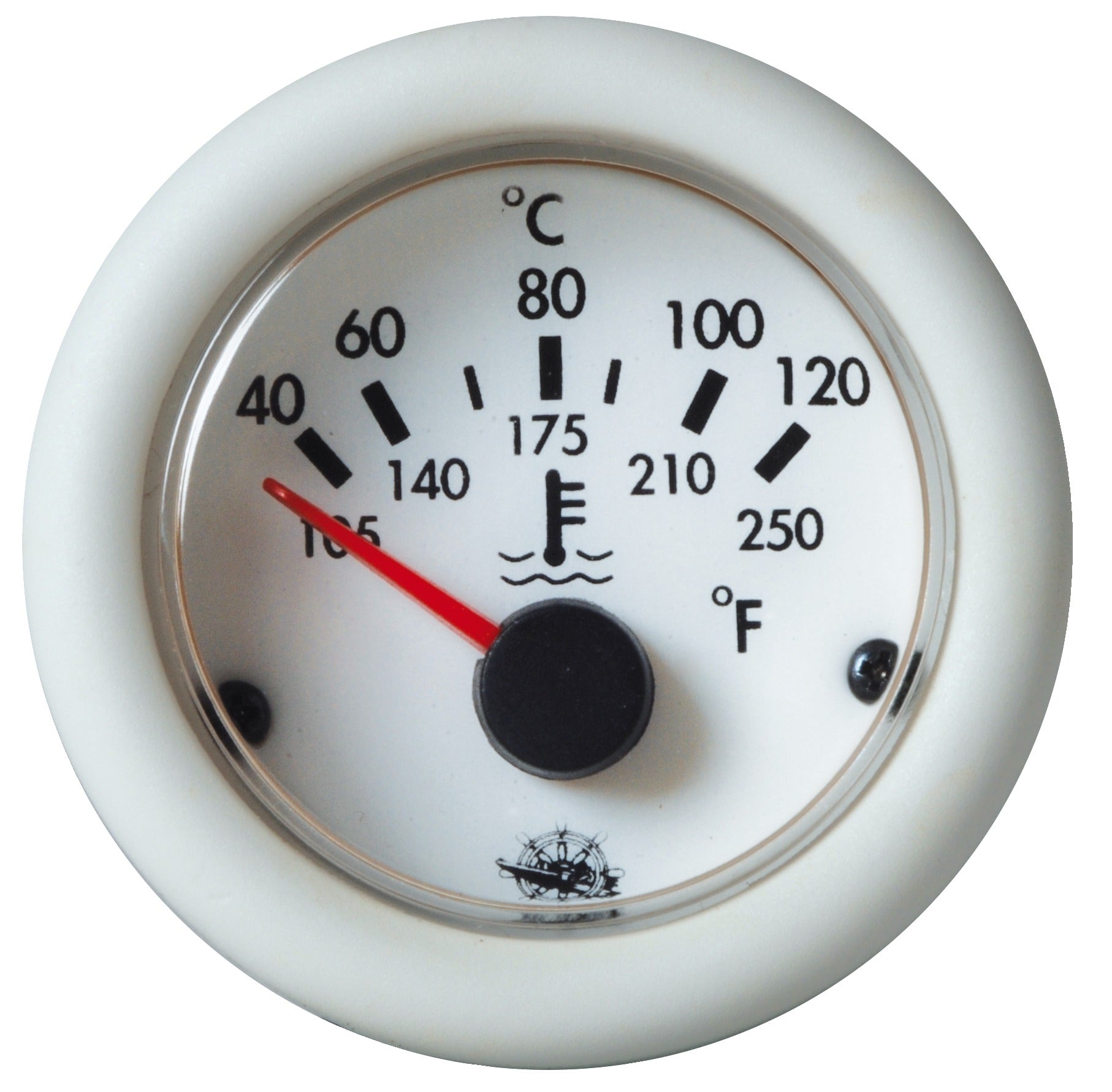 Osculati Lämpömittari vesi 40-120° 24V
