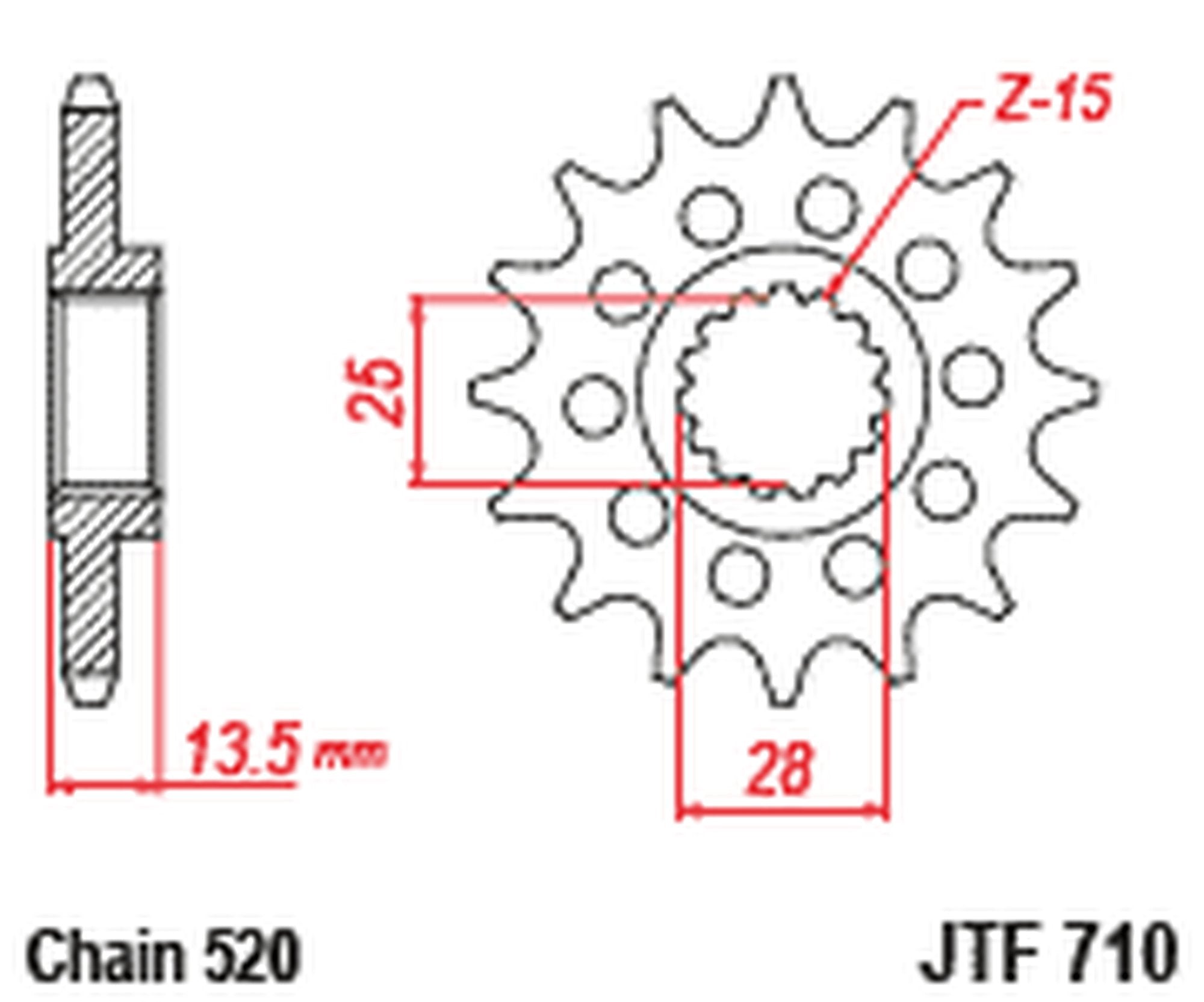 JT Eturatas JTF710.16RB