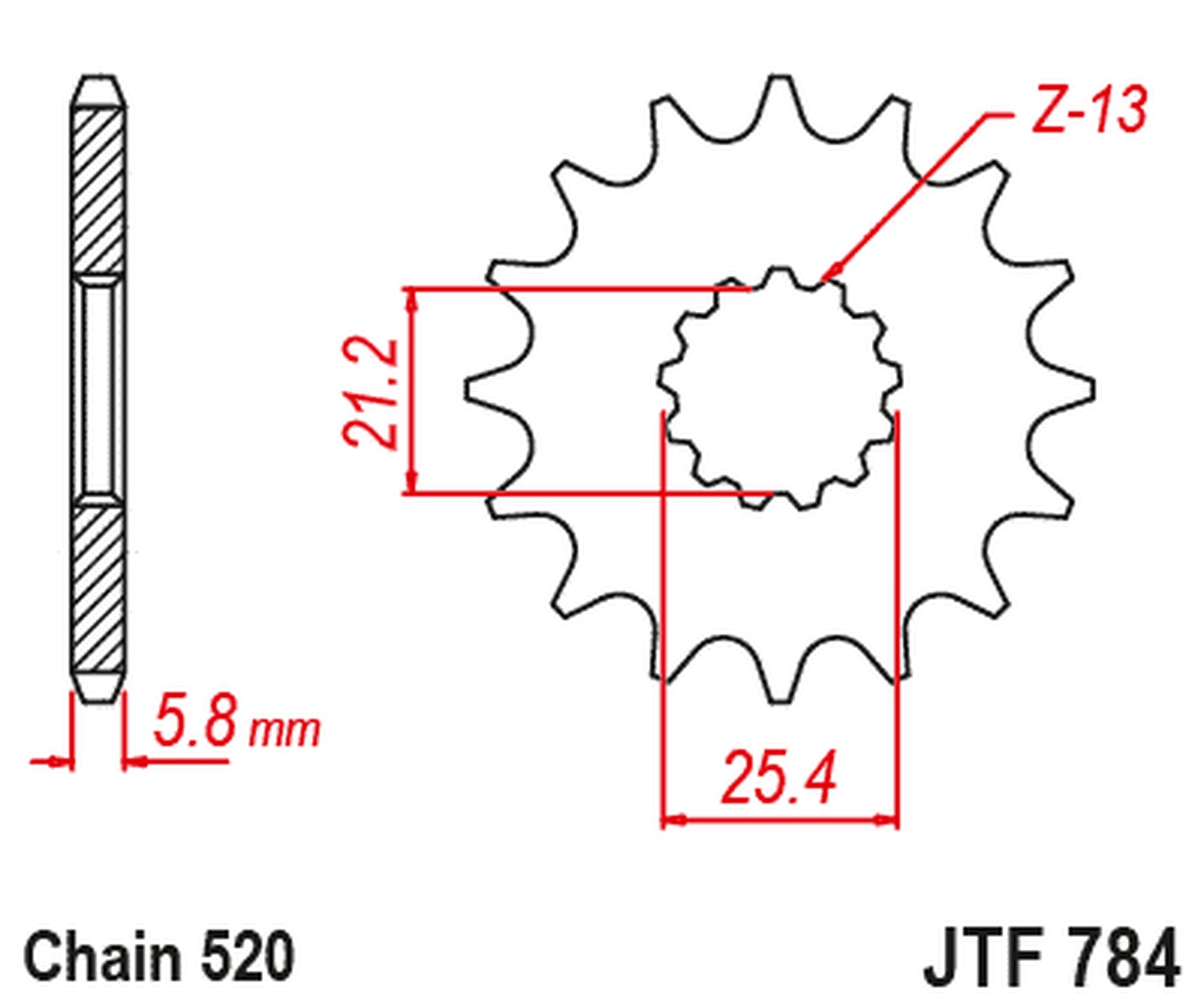 JT Eturatas JTF784.15RB