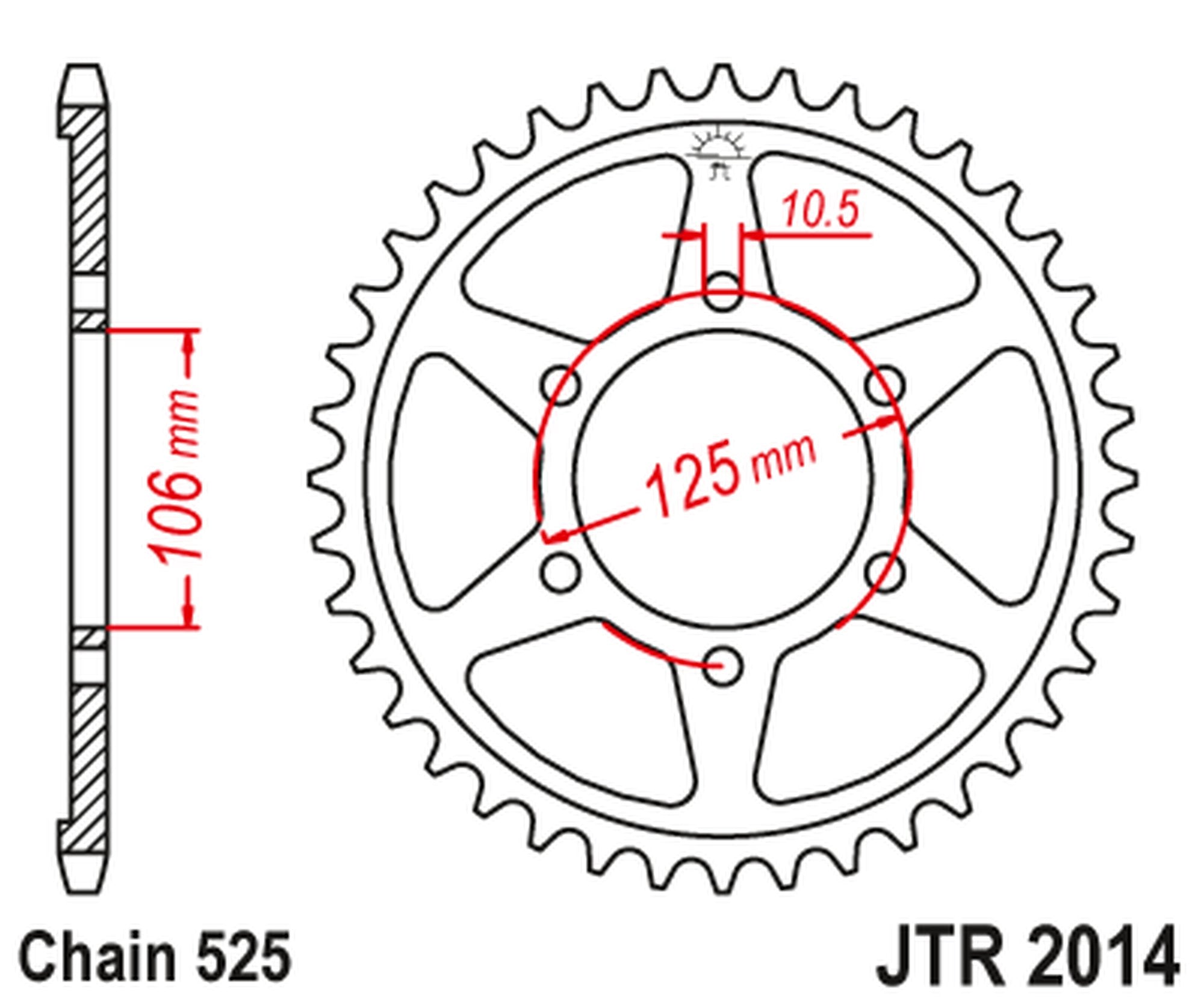 JT Takaratas ZBK - Musta Zinc JTR2014.48ZBK
