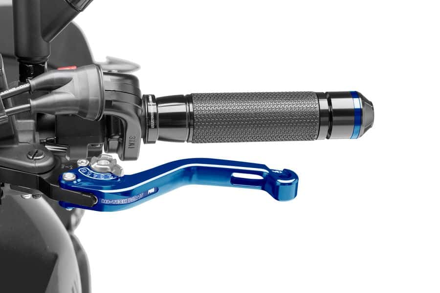 Puig Short Clutch Lever 16'C/Blue Selector C/Silver
