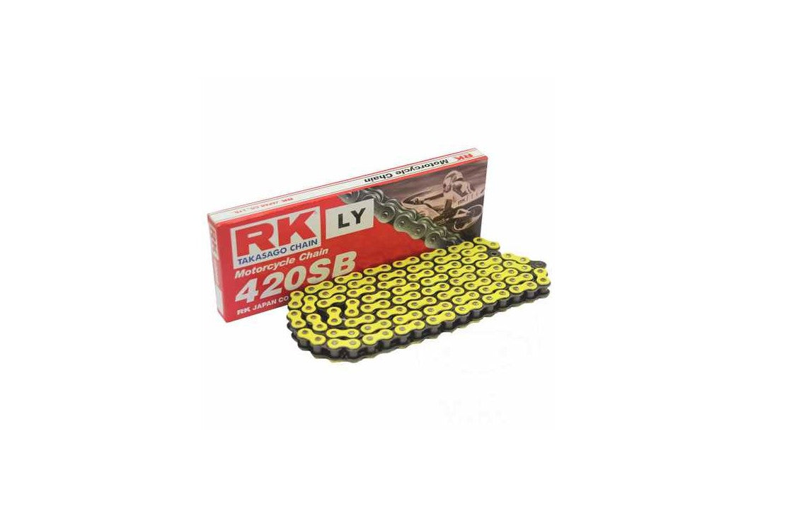 RK 420SB Ketju Keltainen +CL (Jousil.)