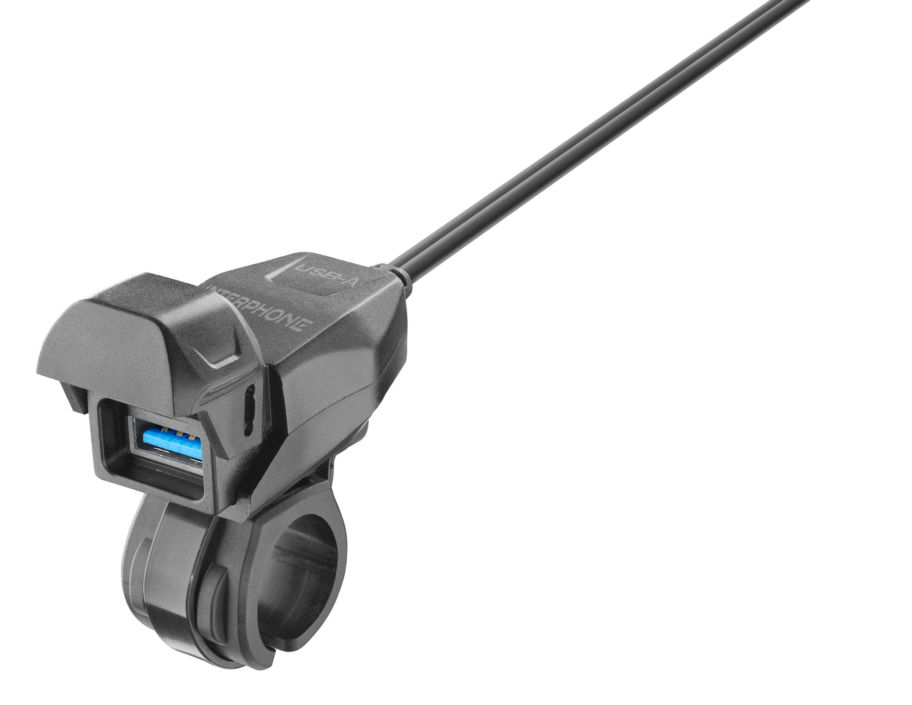 Interphone Handlebar Power Supply With Type A For Motorcycles