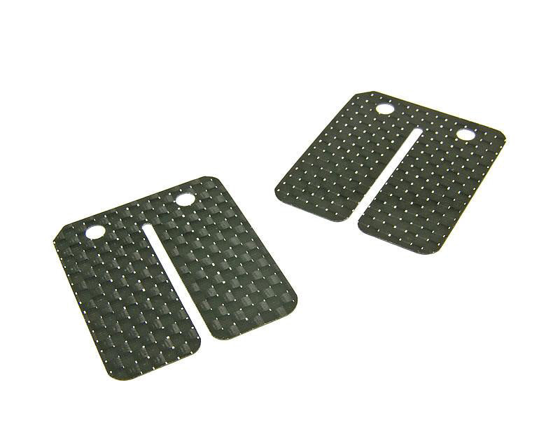 Läpät, Racing Carbon, (0,38mm), Minarelli Pysty-, Vaaka-sylinteri