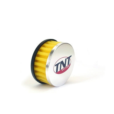 TNT Ilmasuodatin, R-Box, Keltainen, Kiinitys Ø 28/35mm, (Ø 85mm p. 39mm)