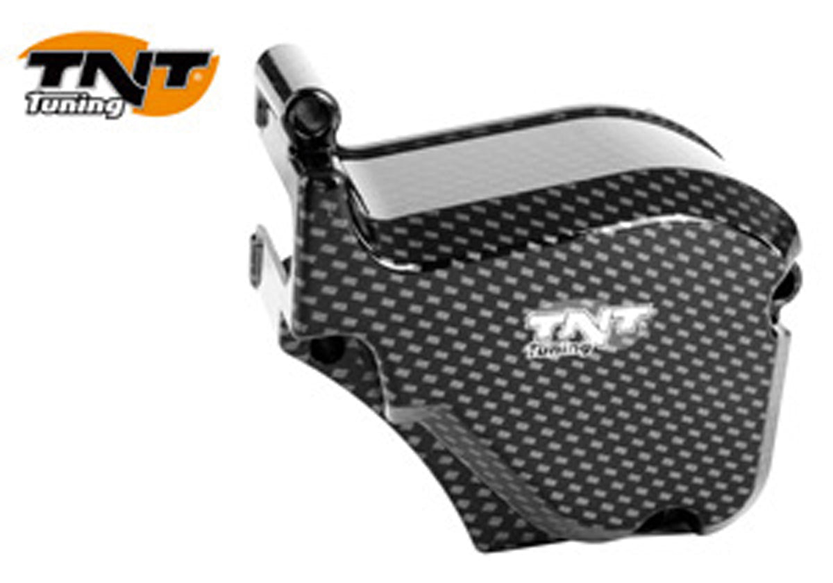 TNT Öljypumpun suoja, Carbon-kuvio, Derbi Senda 06- / Aprilia RX,SX 06- / Gilera