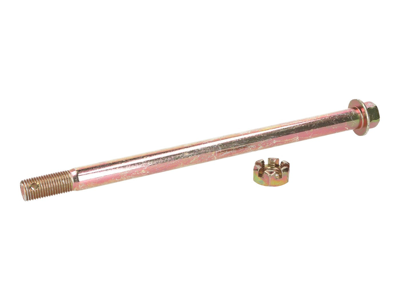 Takapyörän akseli, Ø 15mm, Aprilai RX,SX 11-, Derbi Senda 11-, Gilera RCR,SMT 11