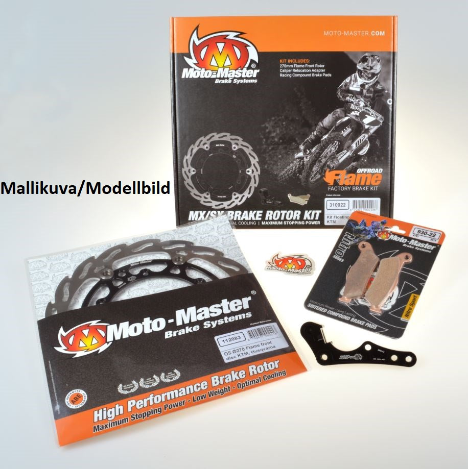 Moto-Master Kit Floating 270 Offroad Kawasaki (levy-adapteri-jarrupalat)