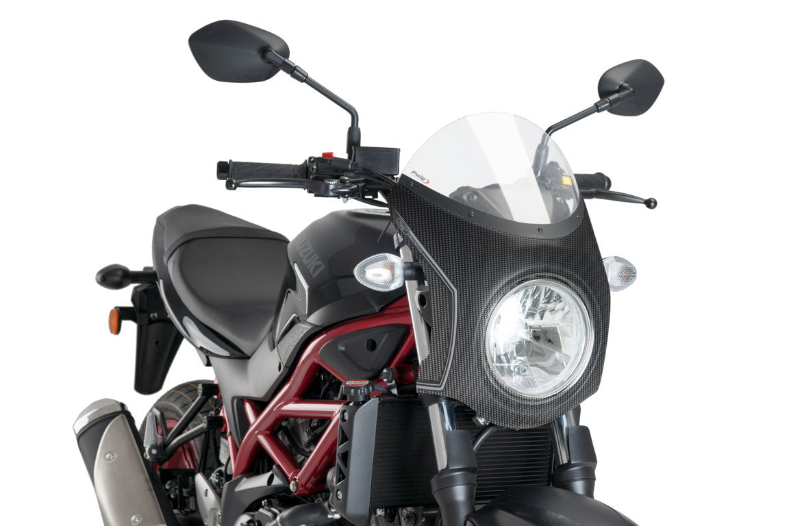 Puig Semifairing Carbon Look Suzuki Sv650 16'- C/Clear