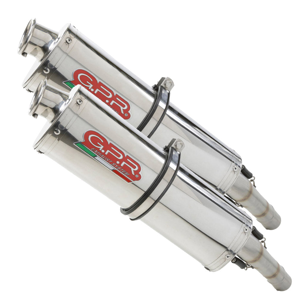 GPR Aprilia Sl - Falco 1000 2000/04 Pair EC-Approv. slip-on exhaust Trioval