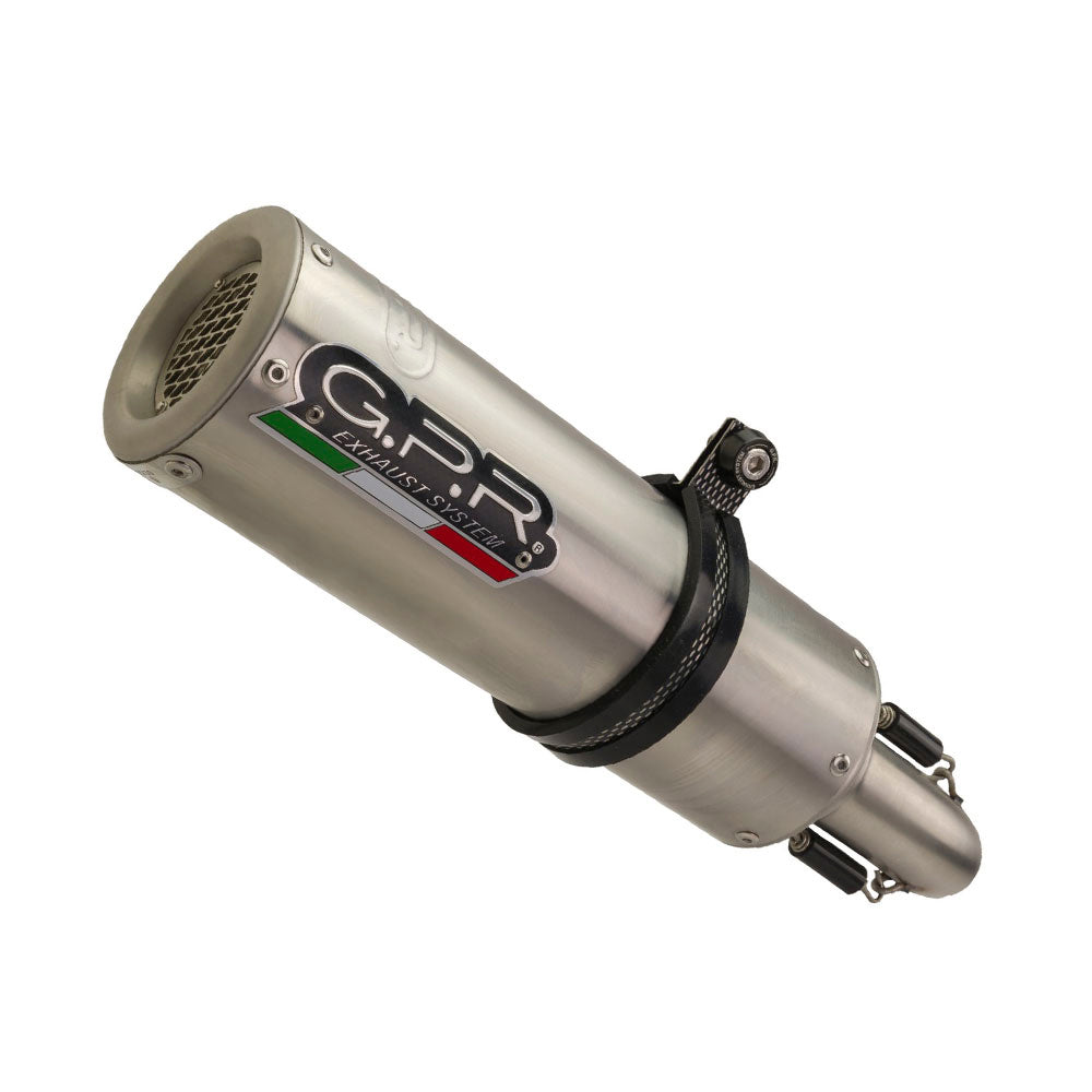 GPR Aprilia Tuono 1000 Rsvr 2002/05 EC-Approv. slip-on exhaust M3 Inox