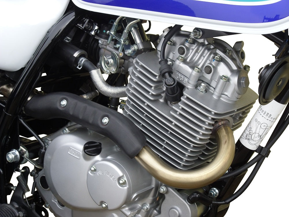 GPR Suzuki Rv 125 Van Van 2003/17 e3 Decat pipe manifold Decatalizzatore