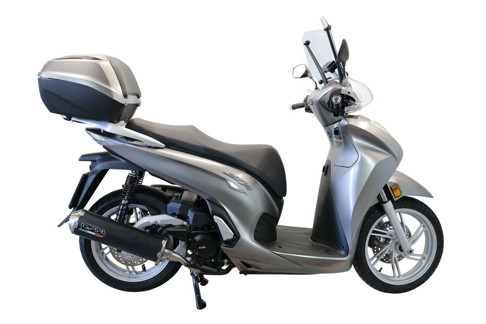 GPR Honda Sh 350 i.e. 2021/22 e5 EC-Approv. slip-on exhaust catalized Evo4 Road