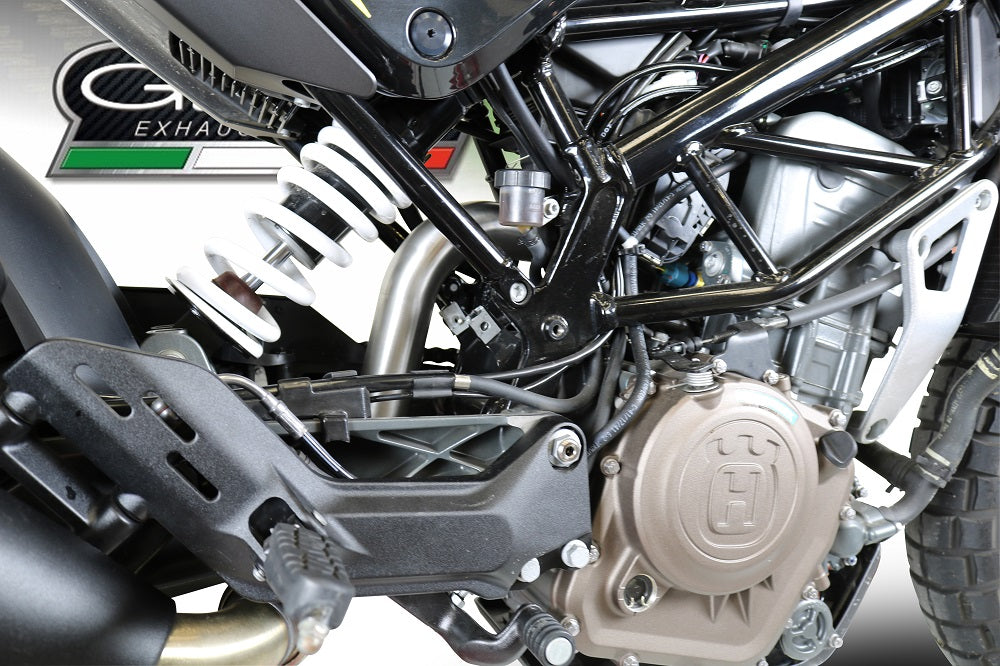 GPR Husqvarna Svartpilen 401 2018/19 e4 Decat pipe manifold Decatalizzatore