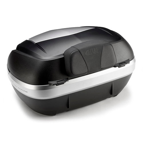 Givi Selkänoja V47 mustaa nahkaa Givin logolla