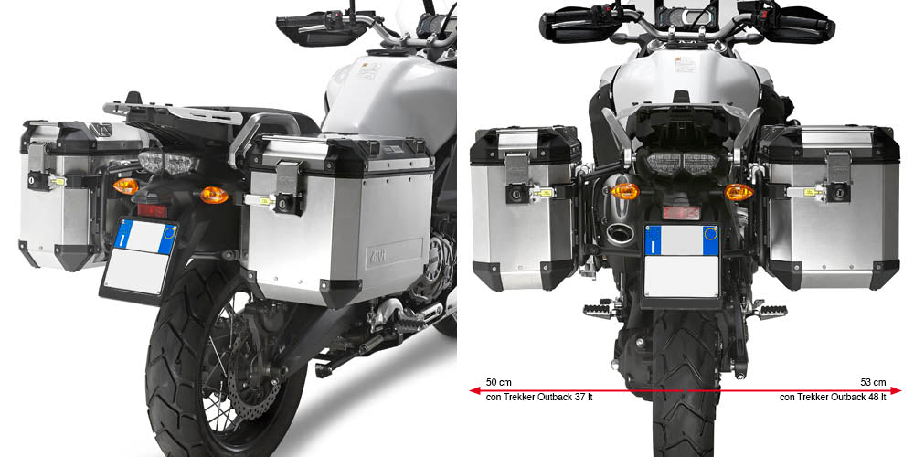 Givi putkisivutelineet Trekker Outback Yamaha XT1200ZE Super Tenere (14)