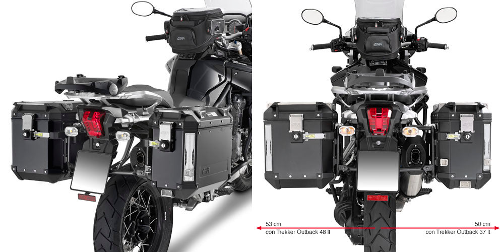 Givi putkisivutelineet Trekker Outback Tiger Explorer 1200 12-