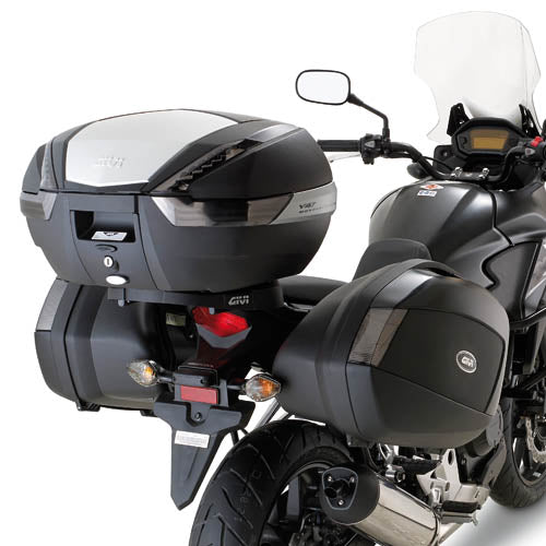 Givi putkisivutelineet V35 laukuille CB 500 X (13)
