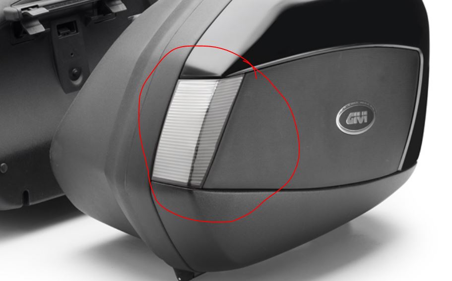 Givi heijastin V35 TECH oik+vas