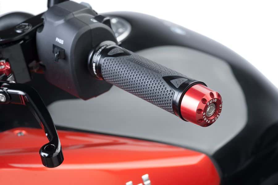 Puig Short Bar End Honda Scoophy Sh125I C/Silver