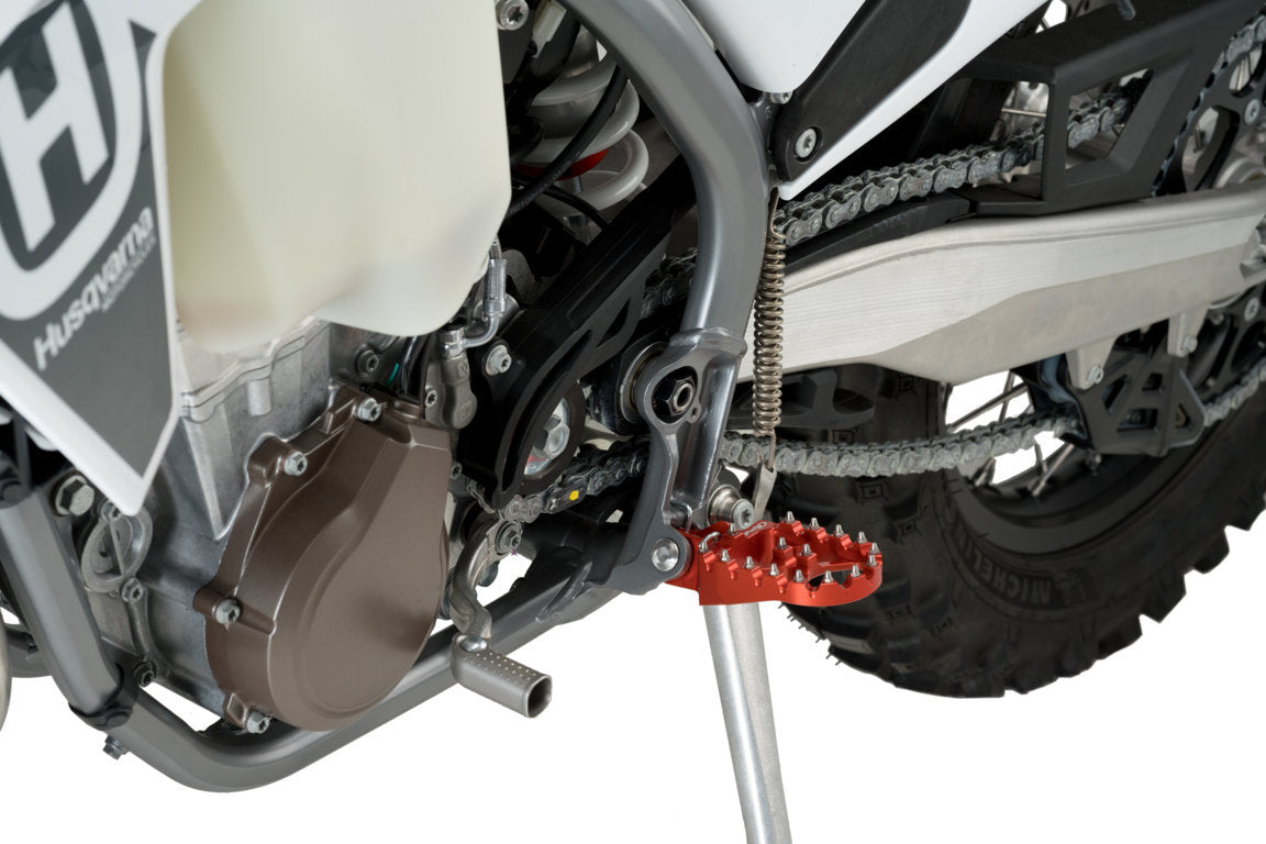 Puig Footpegs Hi-Tech Off-Road Suzuki C/Orange