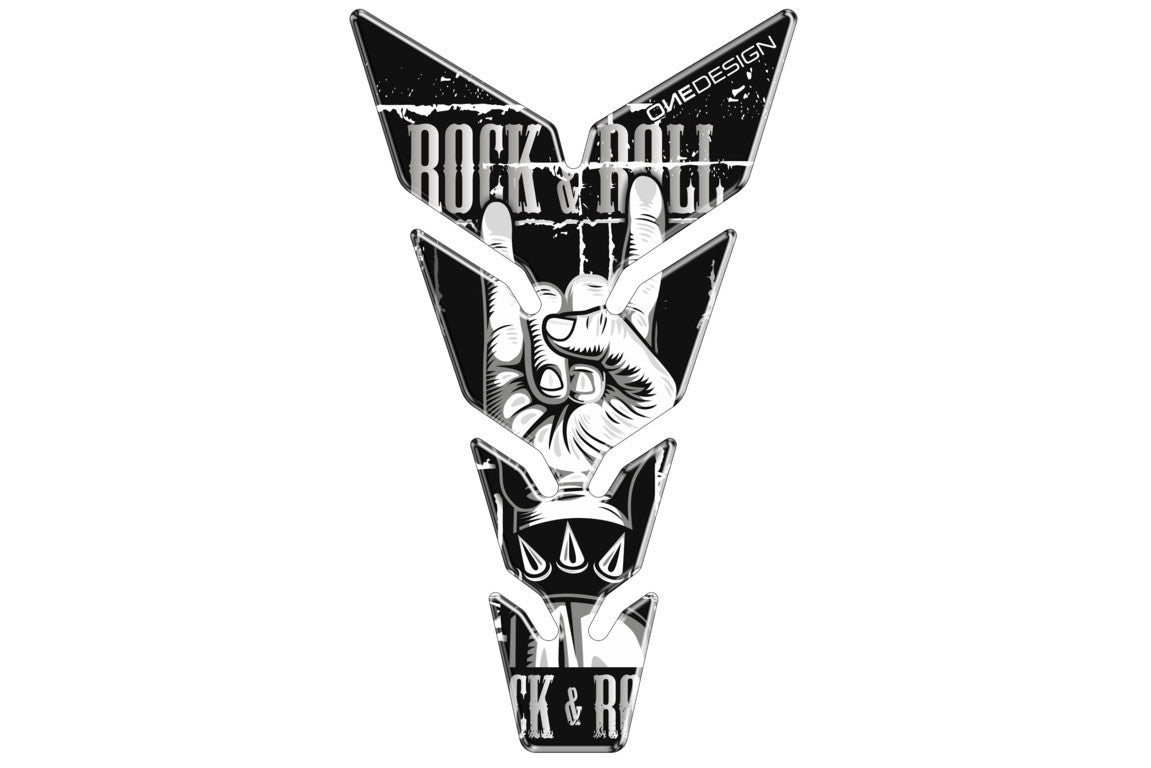 Puig Tank Pad Skull Skull Rock&Roll C/Black