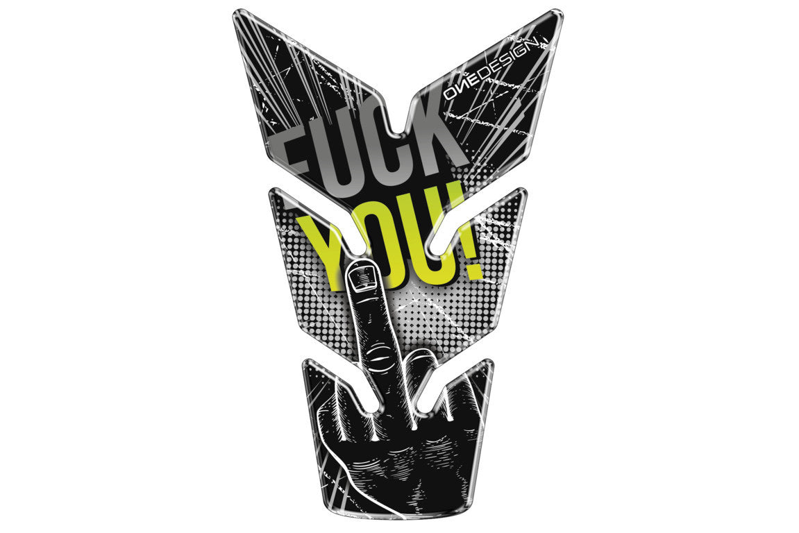 Puig Tank Pad Skull F-You C/Black