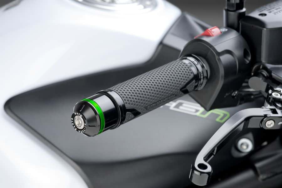 Puig Bar End Aluminum Short W/Rings Ducati Monster