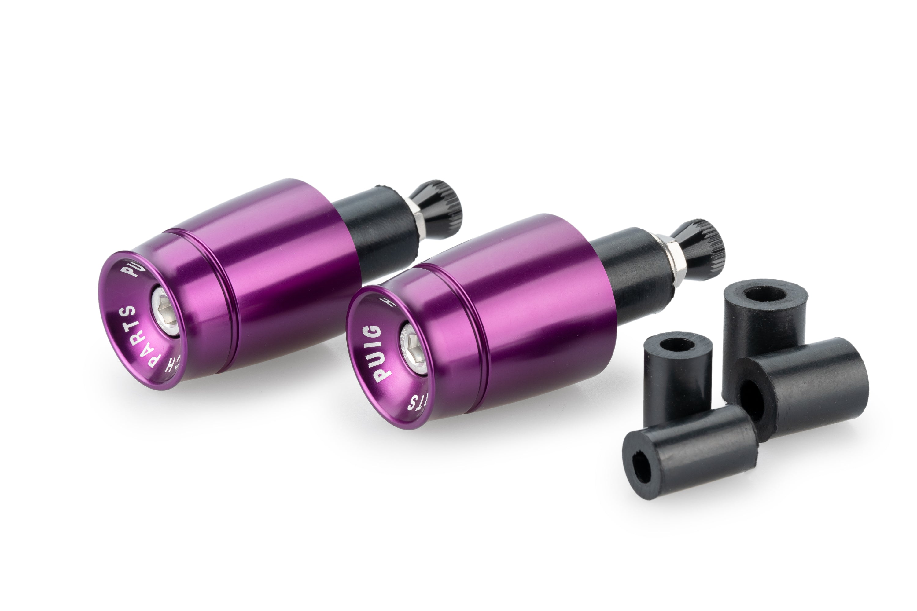 Puig Bar End Aluminum Mod.Sport Universal C/Purple