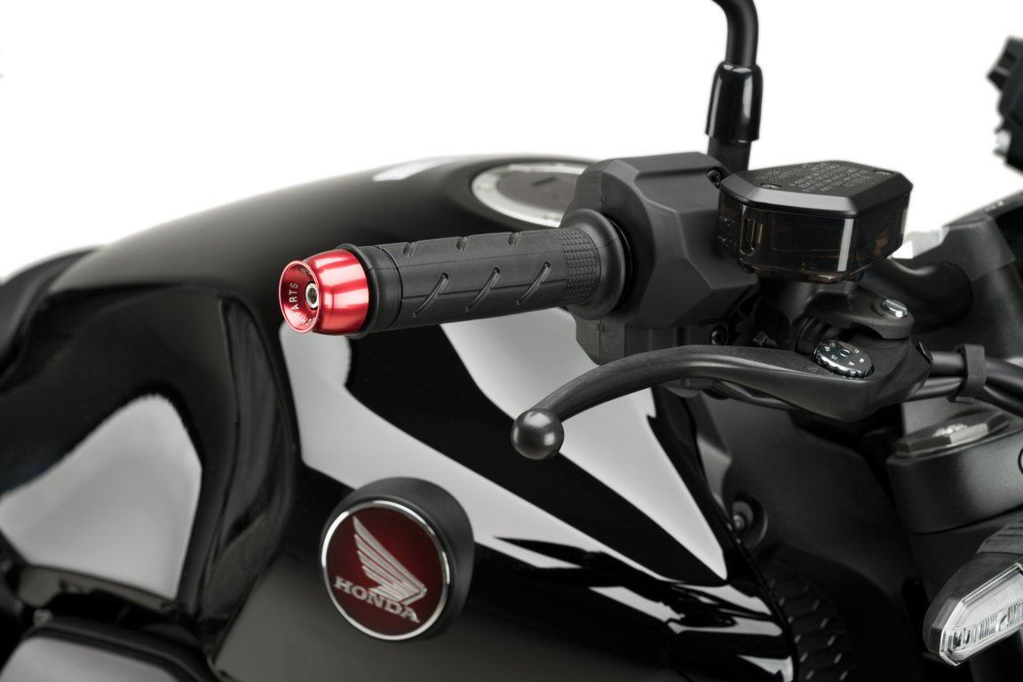 Puig Bar End Aluminum Mod.Speed Suzuki C/Silver