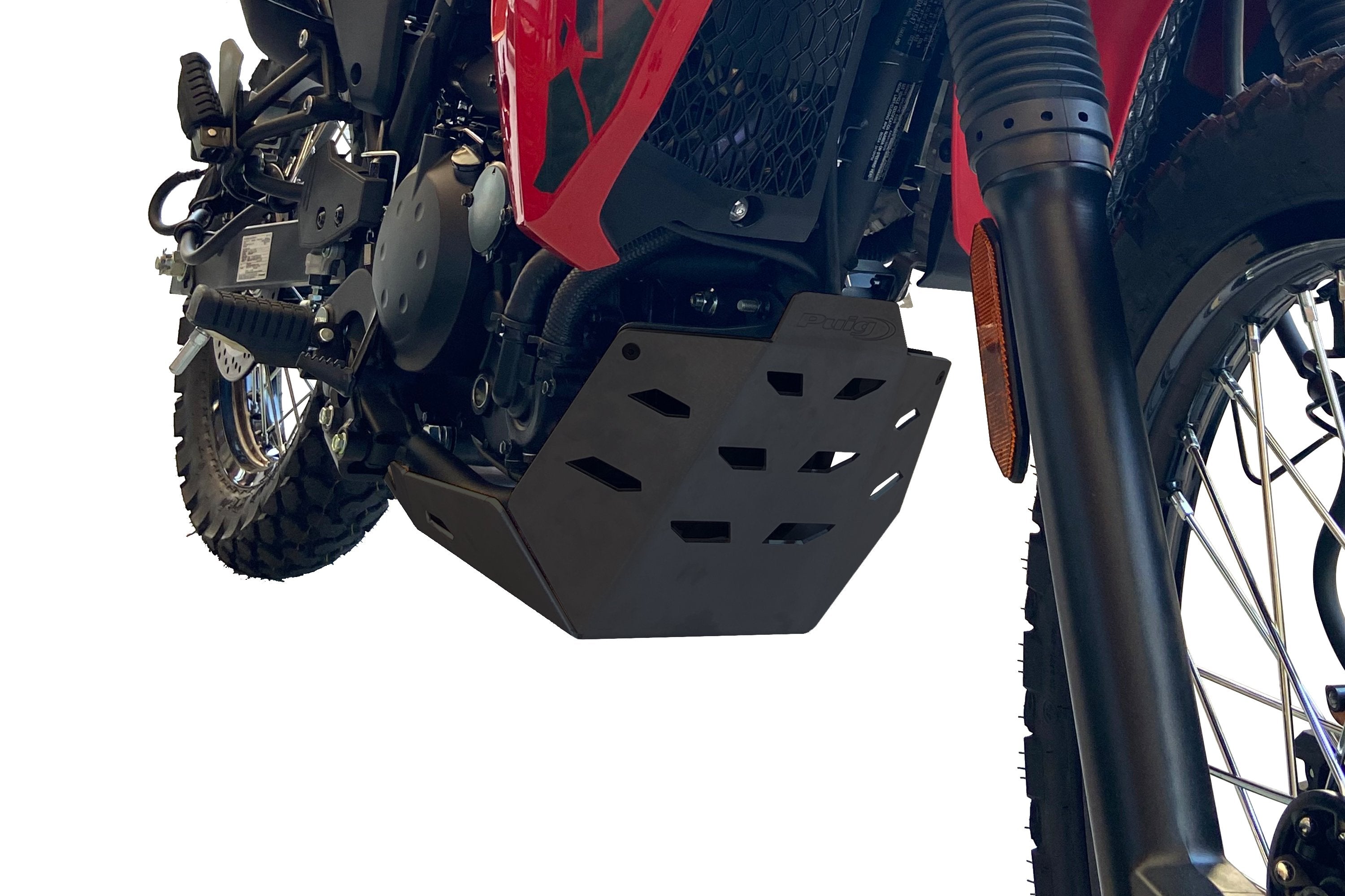 Puig Oil-Carter Guard Kawasaki Klr650 22'- C/Black