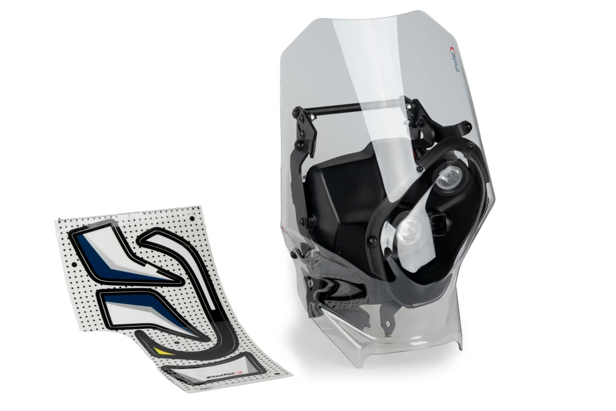 Puig Windshield Rally Model Husqvarna C/Clear