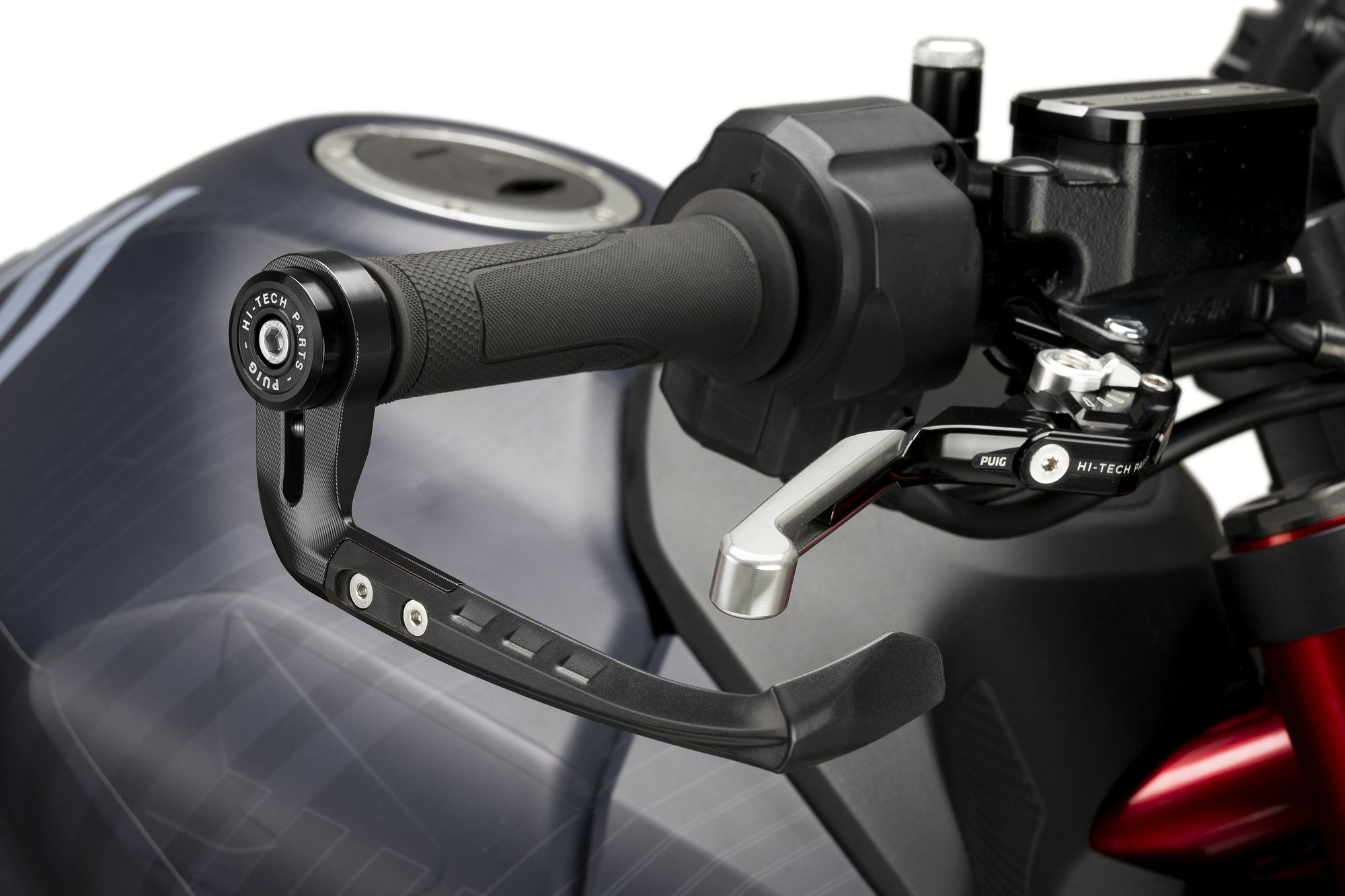 Puig Protector Brake Lever Raw C/Black