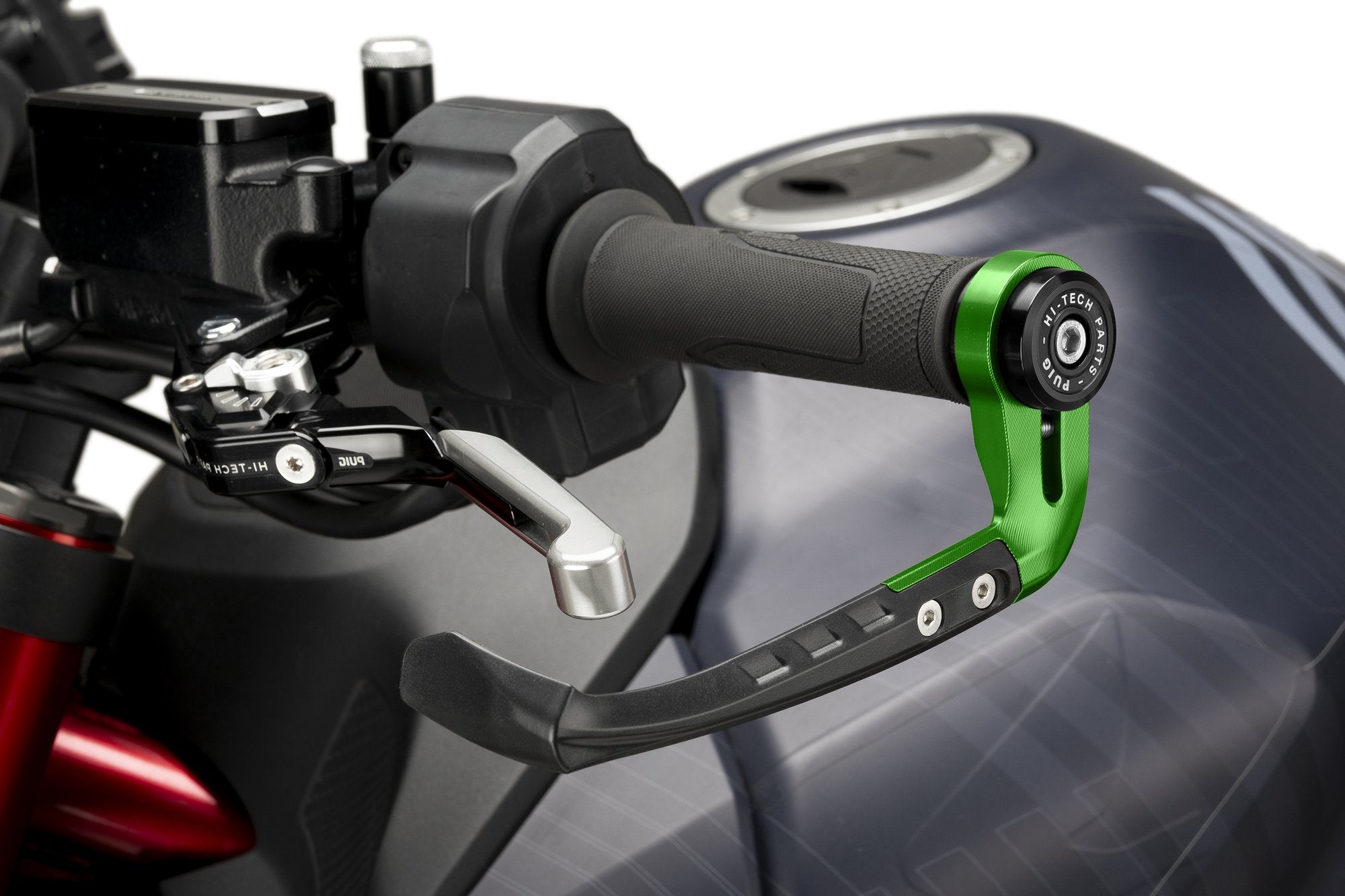 Puig Protector Clutch Lever Raw C/Green