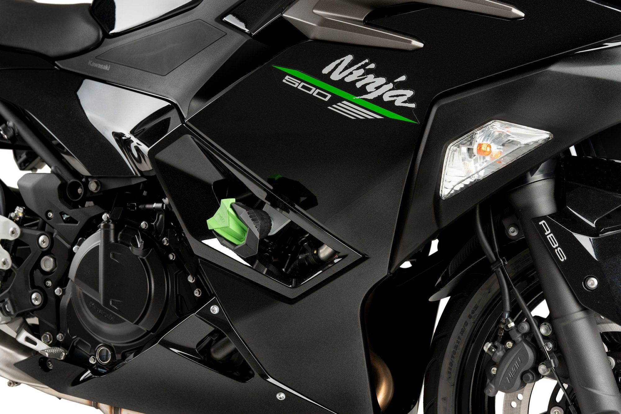 Puig Crash Pads R19 Kawasaki Ninja 500 24' C/Black