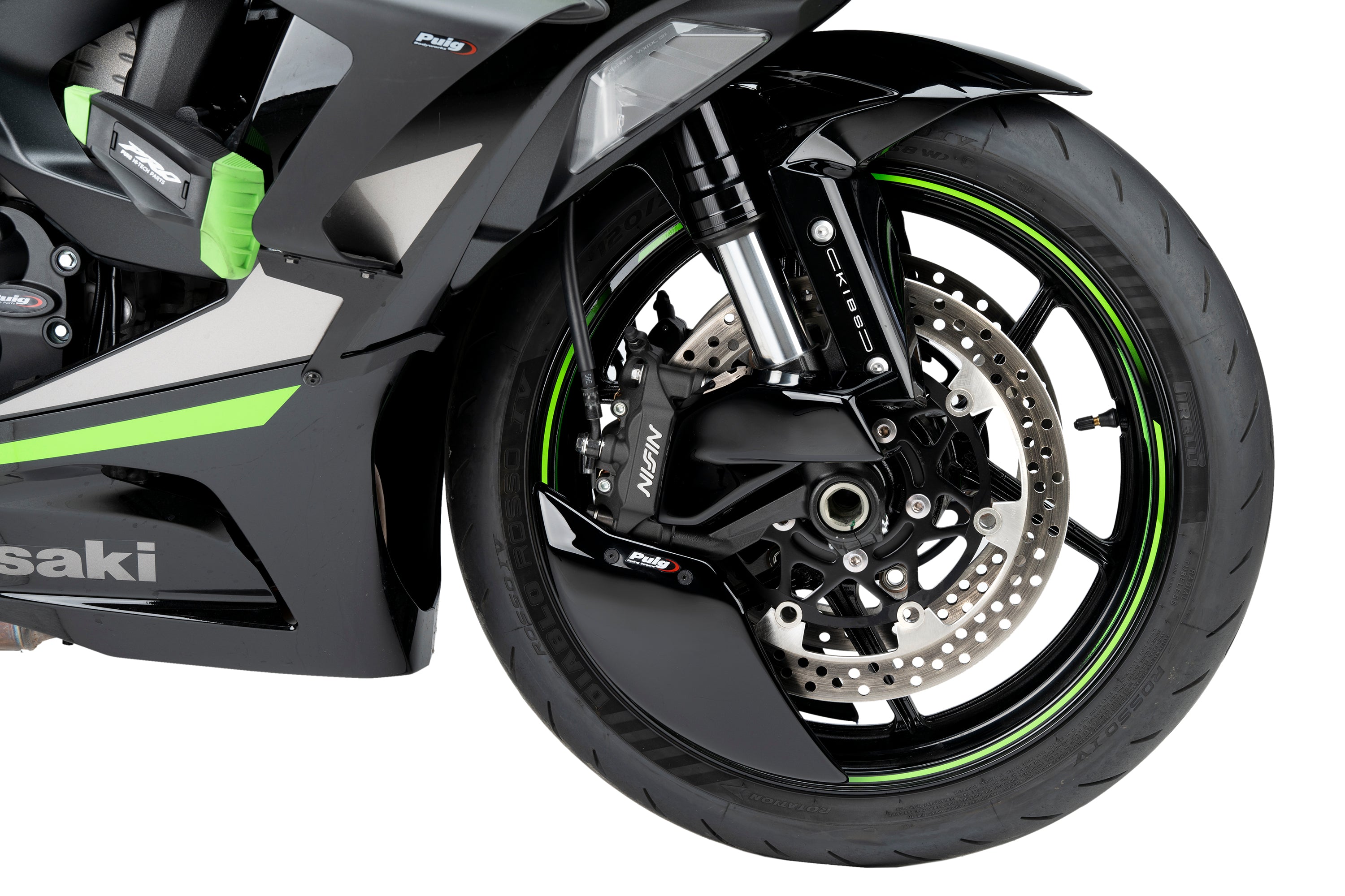 Puig Brake Cooler Kawasaki Zx-6R 24' - C/Black